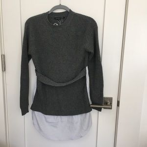 Endless Rose Combo Stripe Knit Dress